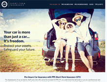 Tablet Screenshot of proinsure.co.za